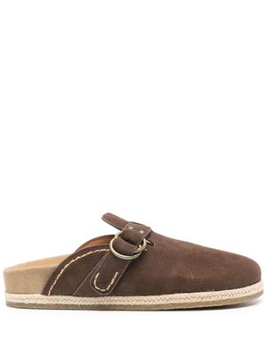 Polo Ralph Lauren Turbach suede slippers - Brown