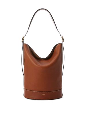 Polo Ralph Lauren Vachetta logo-print tote bag - Brown