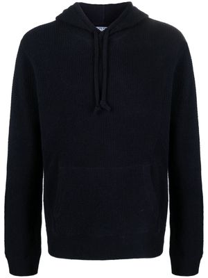 Polo Ralph Lauren waffle-knit cashmere hoodie - Blue