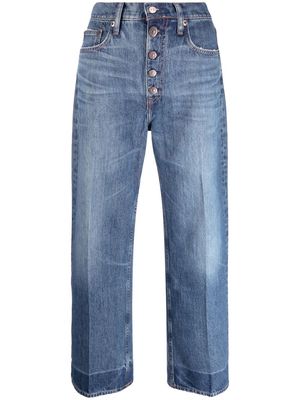 Polo Ralph Lauren wide-leg cropped jeans - Blue