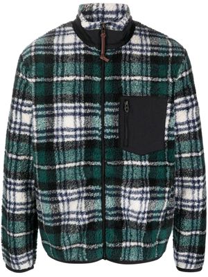 Polo Ralph Lauren zip-up checked fleece jacket - Green