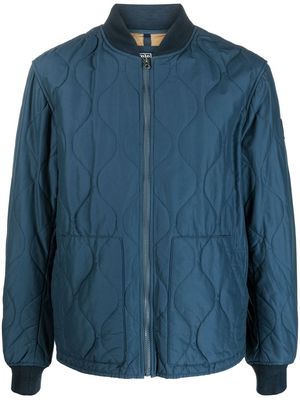 Polo Ralph Lauren zip-up quilted bomber jacket - Blue