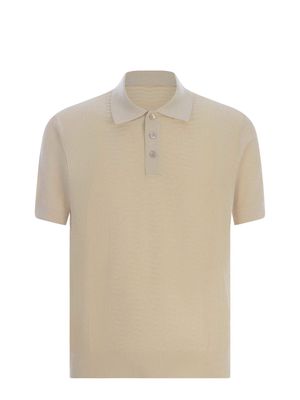 Polo Shirt Paolo Pecora Made Of Cotton Thread