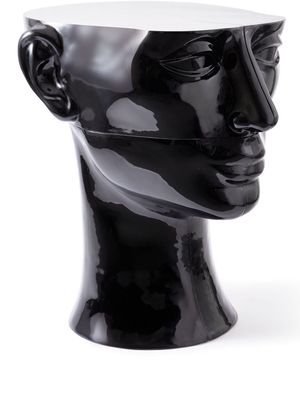 POLSPOTTEN Head Right Top lacquered-finish sculpture - Black