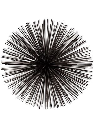 POLSPOTTEN large Prickle metal ornament - Black