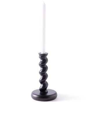 POLSPOTTEN Twister candle holder - Black