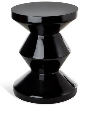 POLSPOTTEN Zig Zag stool - Black