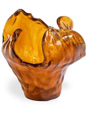 Poltrona Frau Water Illusion small vase - BROWN