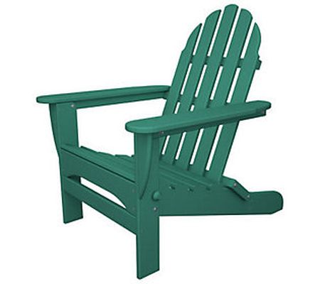 POLYWOOD Classic Folding Adirondack Chair