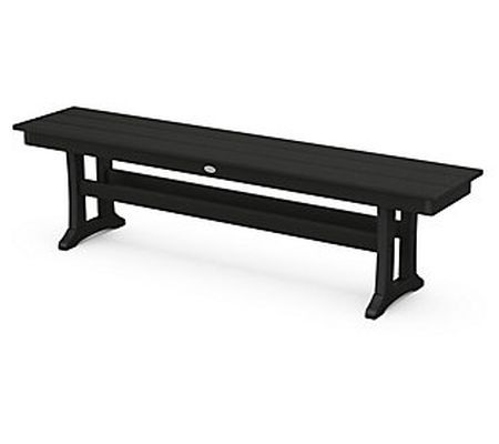 POLYWOOD Farmhouse Trestle 65" Bench