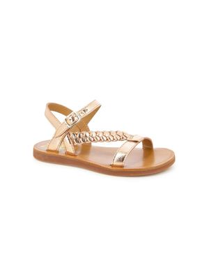 Pom D'api Plagette Antik leather sandals - Gold