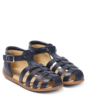Pom d'Api Top Lo Easy Clay leather sandals
