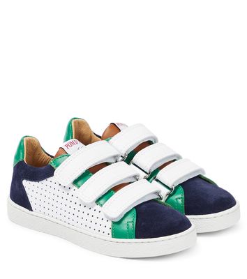 Pom d'Api Top Lo Easy Clay leather sneakers