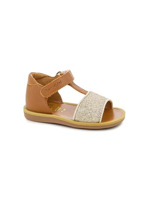 Pom D'api touch-strap leather sandals - Brown