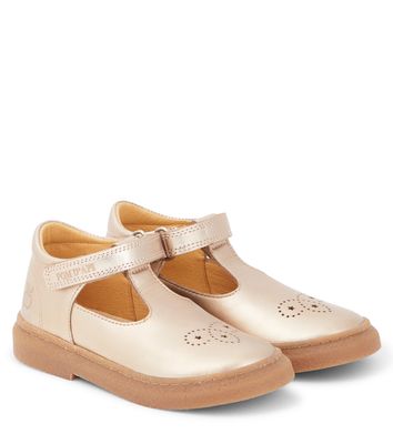 Pom d'Api Trix Salome metallic leather sandals