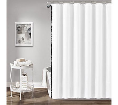Pom Pom 72"x72" Shower Curtain by Lush Decor