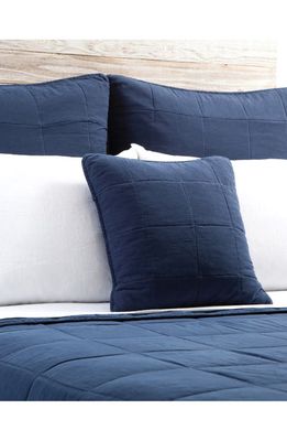 Pom Pom at Home 'Antwerp' Cotton Coverlet in Navy