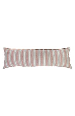 Pom Pom at Home Montecito Stripe Linen Body Pillow in Brown Tones