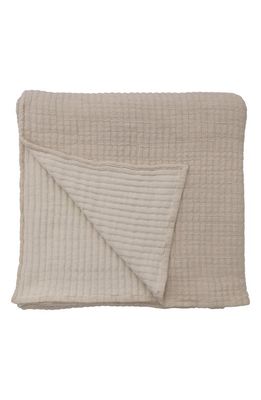 Pom Pom at Home Vancouver Cotton Gauze Coverlet in Natural