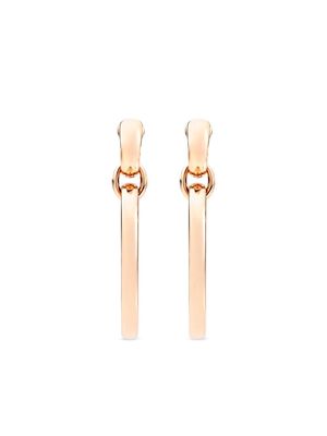 Pomellato 18kt rose gold Iconica hoop earrings - Pink