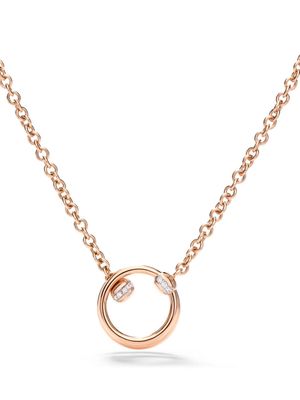 Pomellato 18kt rose gold Together diamond necklace - Pink