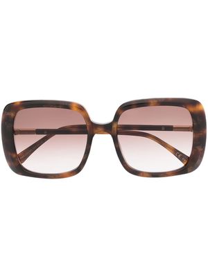 Pomellato Eyewear tortoiseshell-frame sunglasses - Brown