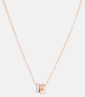 Pomellato Iconica 18kt gold necklace with diamonds