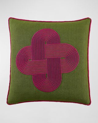 Pompidou Plus Pillow, 18" Square
