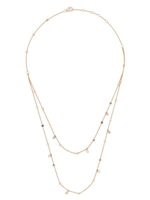 PONTE VECCHIO 18kt rose gold diamond layered necklace