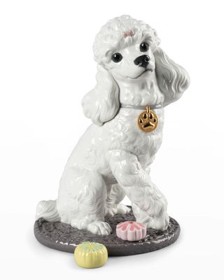Poodle with Mochis Figurine