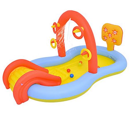 Pool Central 7.25' Inflatable Interactive Water Play Center