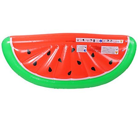 Pool Central 70.5" Inflatable Melon Pool Lounge Float