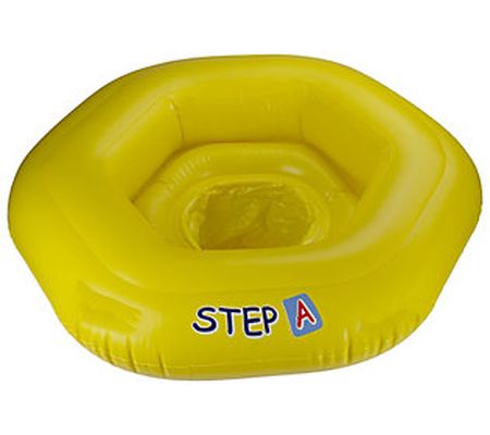 Pool Central Inflatable Yellow STEP A Pool Baby Seat Float