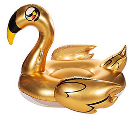 PoolCandy Giant Golden Goose Pool Float