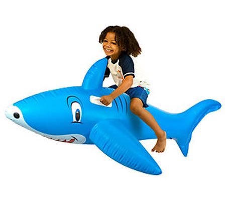 PoolCandy Inflatable Ride On Shark
