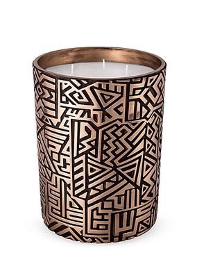 Pop Solid Bronze 2-Wick Scented Candle