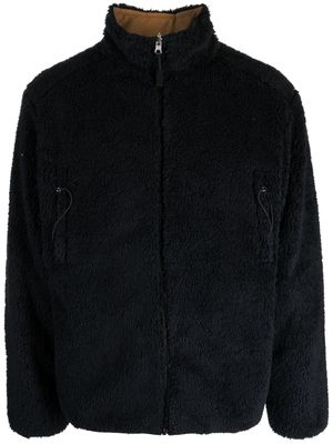 Pop Trading Company Adam reversible fleece jacket - Black