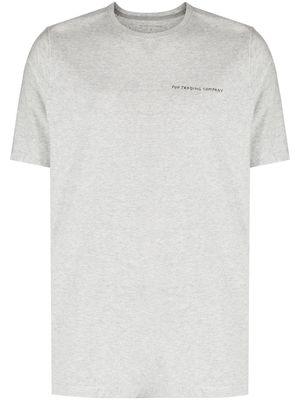 Pop Trading Company Floor Island cotton T-shirt - Grey