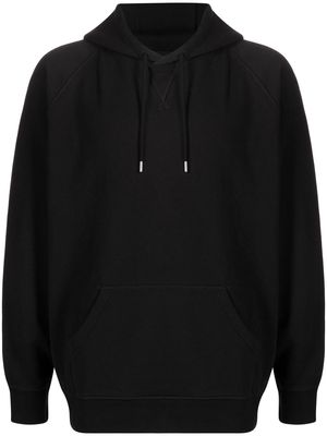 Pop Trading Company logo-print drawstring hoodie - Black