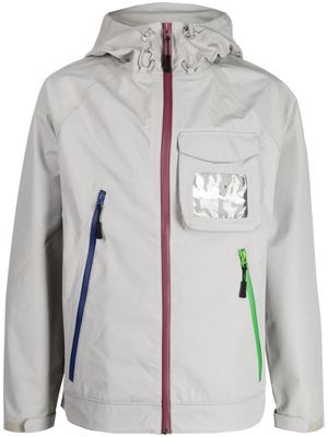 Pop Trading Company Oracle zip-up waterproof jacket - Green