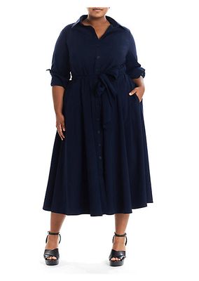 Poplin Shirtdress