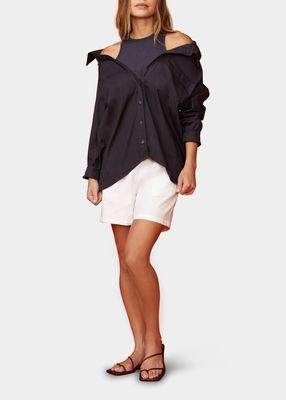 Poplin Tank Shirt