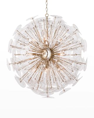 Poppy Glass Chandelier