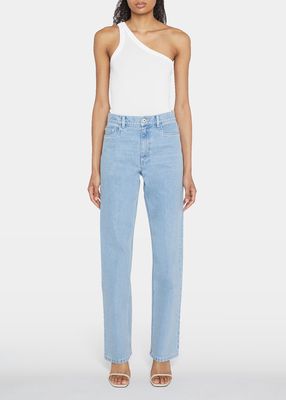 Poppy High Rise Straight Jeans