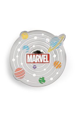 POPSOCKETS x Disney Marvel Universe Enamel Smartphone Grip & Stand in Silver Multi