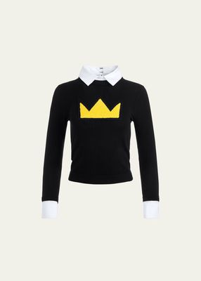 Porla Crown Collared Sweater