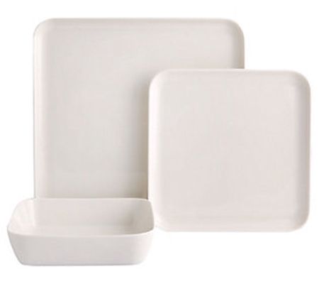 Porland Cortot 3 Piece Porcelain Dinnerware Set