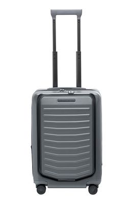 Porsche Design Roadster Carry-On Expandable 21-Inch Spinner Suitcase in Matte Anthracite