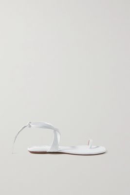 Porte & Paire - Leather Sandals - White