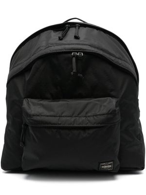 Porter-Yoshida & Co. logo-patch ripstop backpack - Black